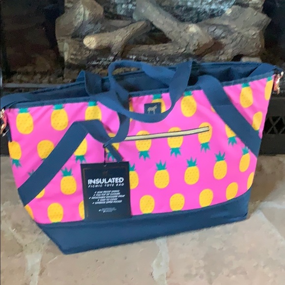 dabney lee insulated picnic tote